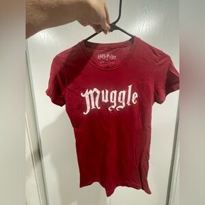 Warner Bros. Red Harry Potter Tee